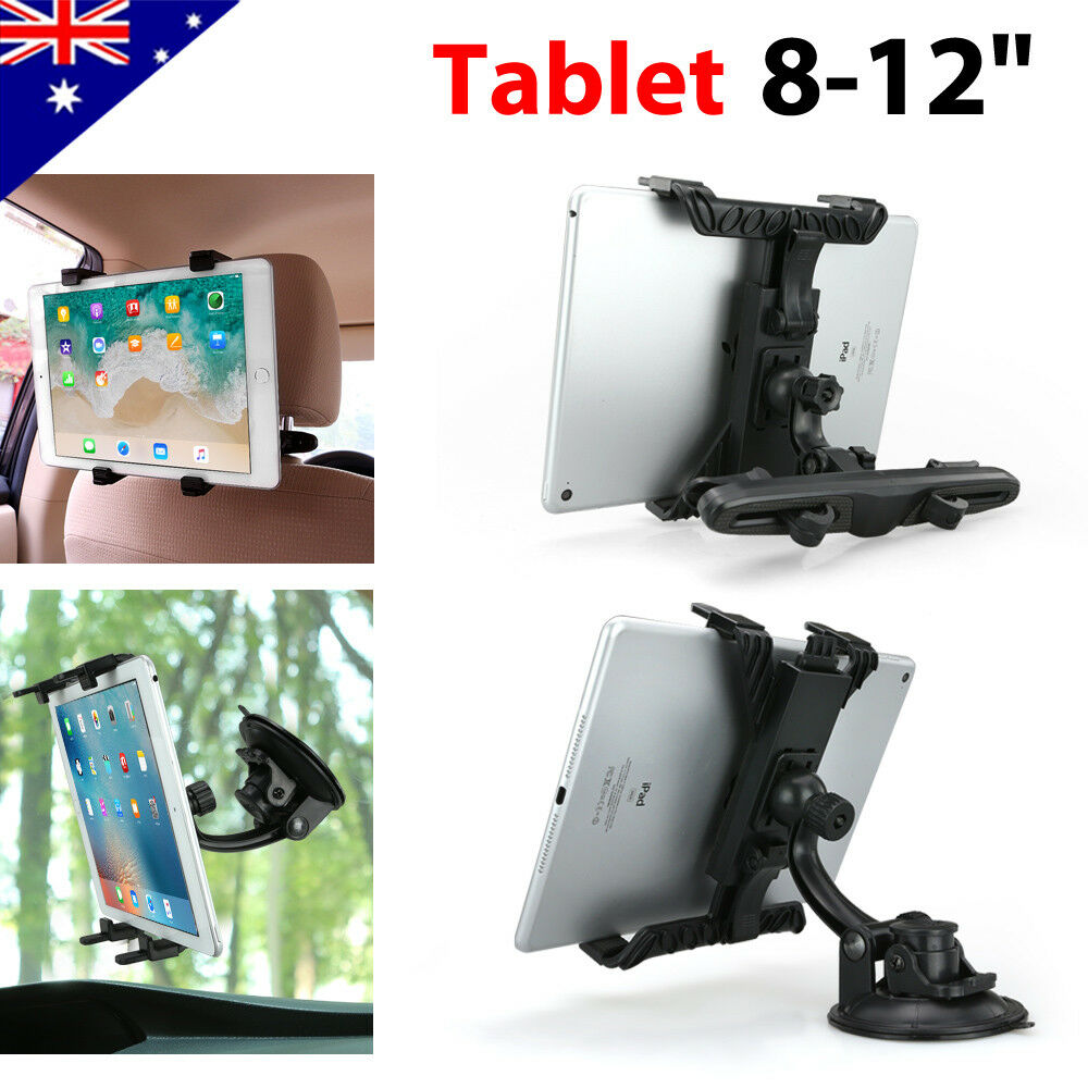 Universal 360° Car Seat Headrest Windshield Mount Car Holder for 8-12" Tablet - Eastlakes Electronics