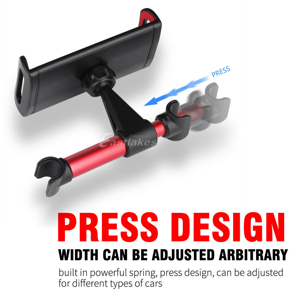 Universal Headrest Car Seat Mount Holder for Mobile Phone and Tablet - Eastlakes Electronics