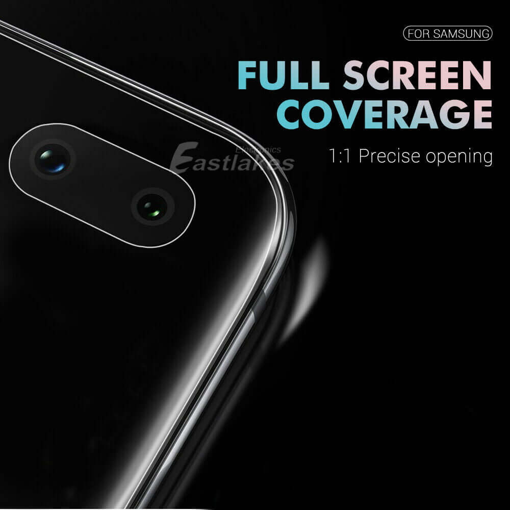 [3 Pack] Hydrogel Screen Protector Samsung Galaxy - Eastlakes Electronics