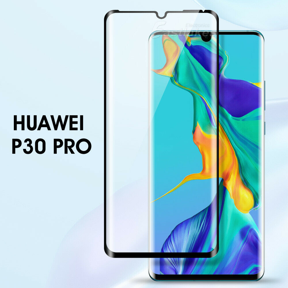 9D Full Coverage Tempered Glass Screen Protector Huawei P30 Pro Mate 30 20 Pro - Eastlakes Electronics
