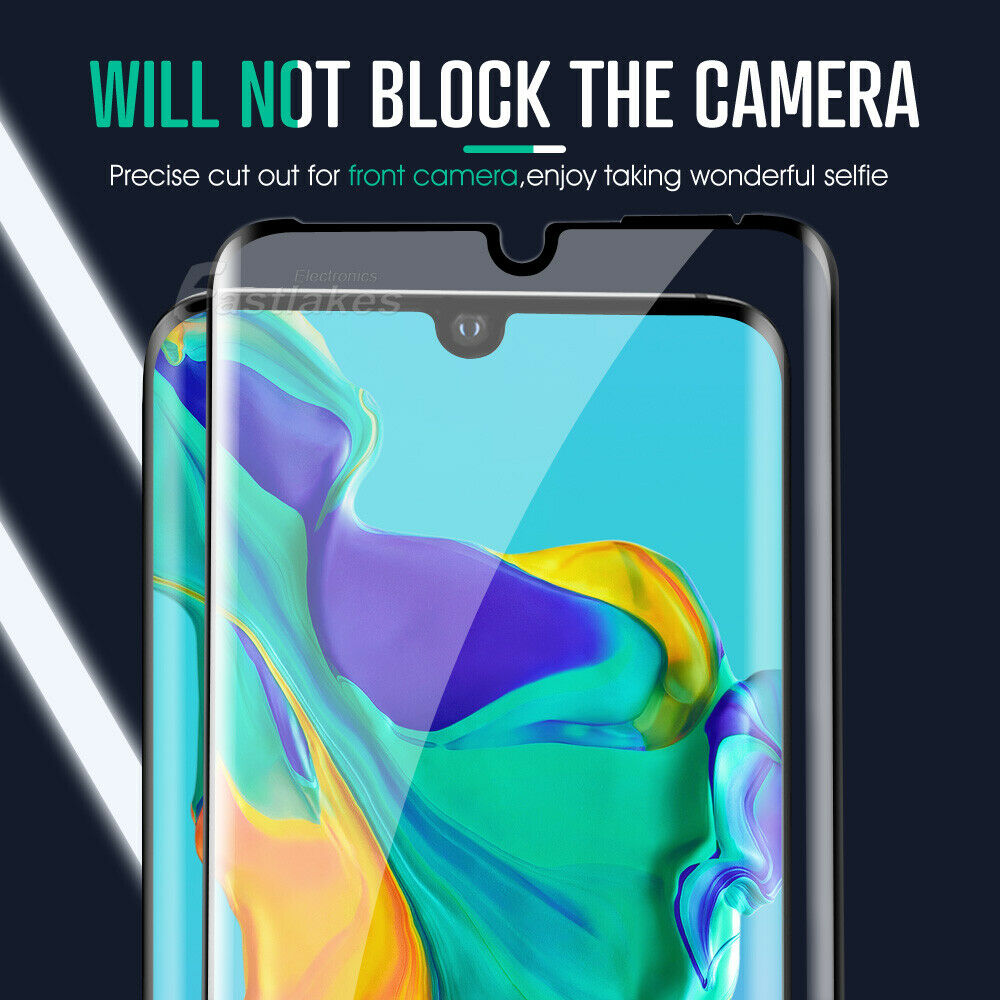 9D Full Coverage Tempered Glass Screen Protector Huawei P30 Pro Mate 30 20 Pro - Eastlakes Electronics