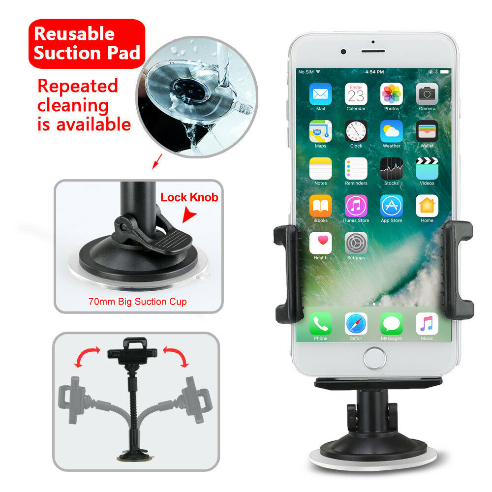 Universal Car Mount Holder Set Phone - Eastlakes Electronics