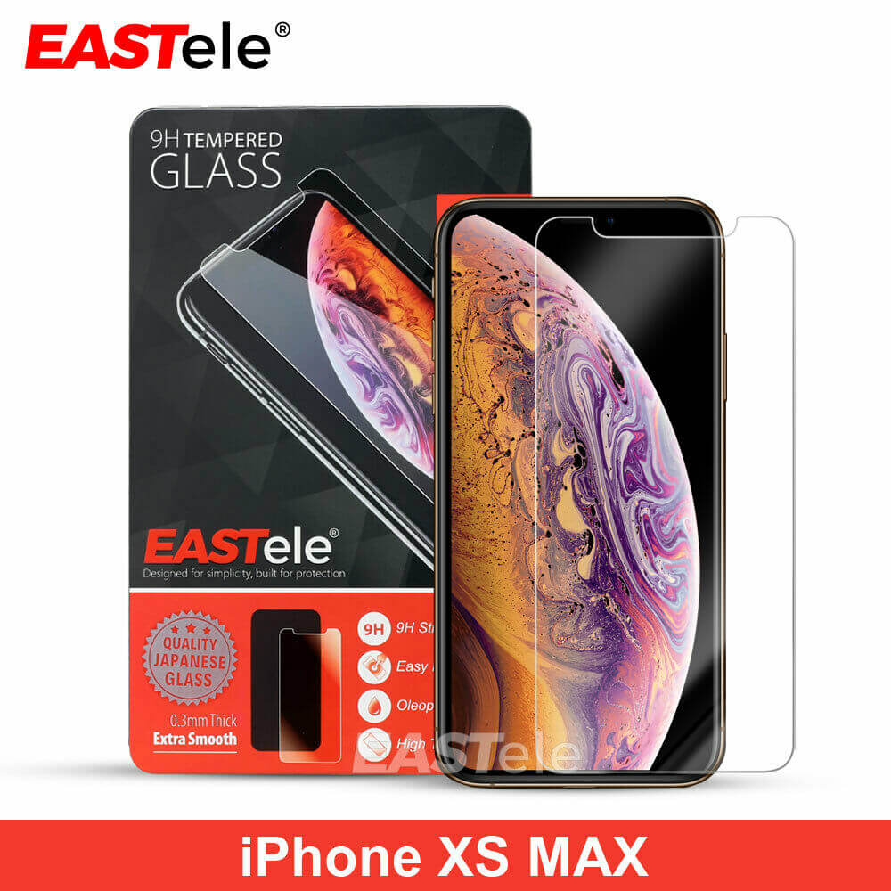 [2 Pack] Eastele iPhone Tempered Glass Screen Protector Gold Label - Eastlakes Electronics