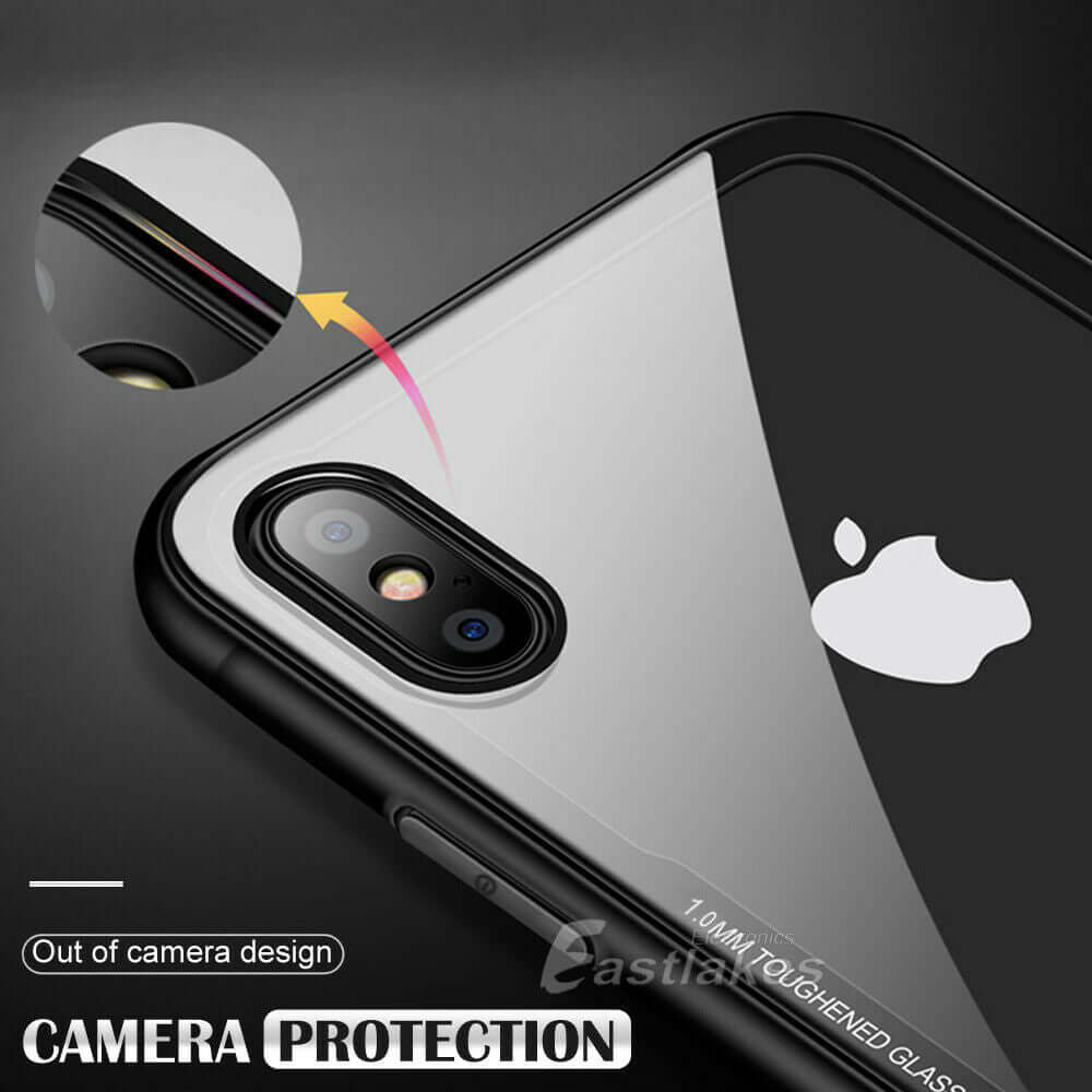Shockproof Case Cover Hybrid Toughen Glass for Apple iPhone 13 12 11 Pro MAX XS XR 8 7 - Eastlakes Electronics