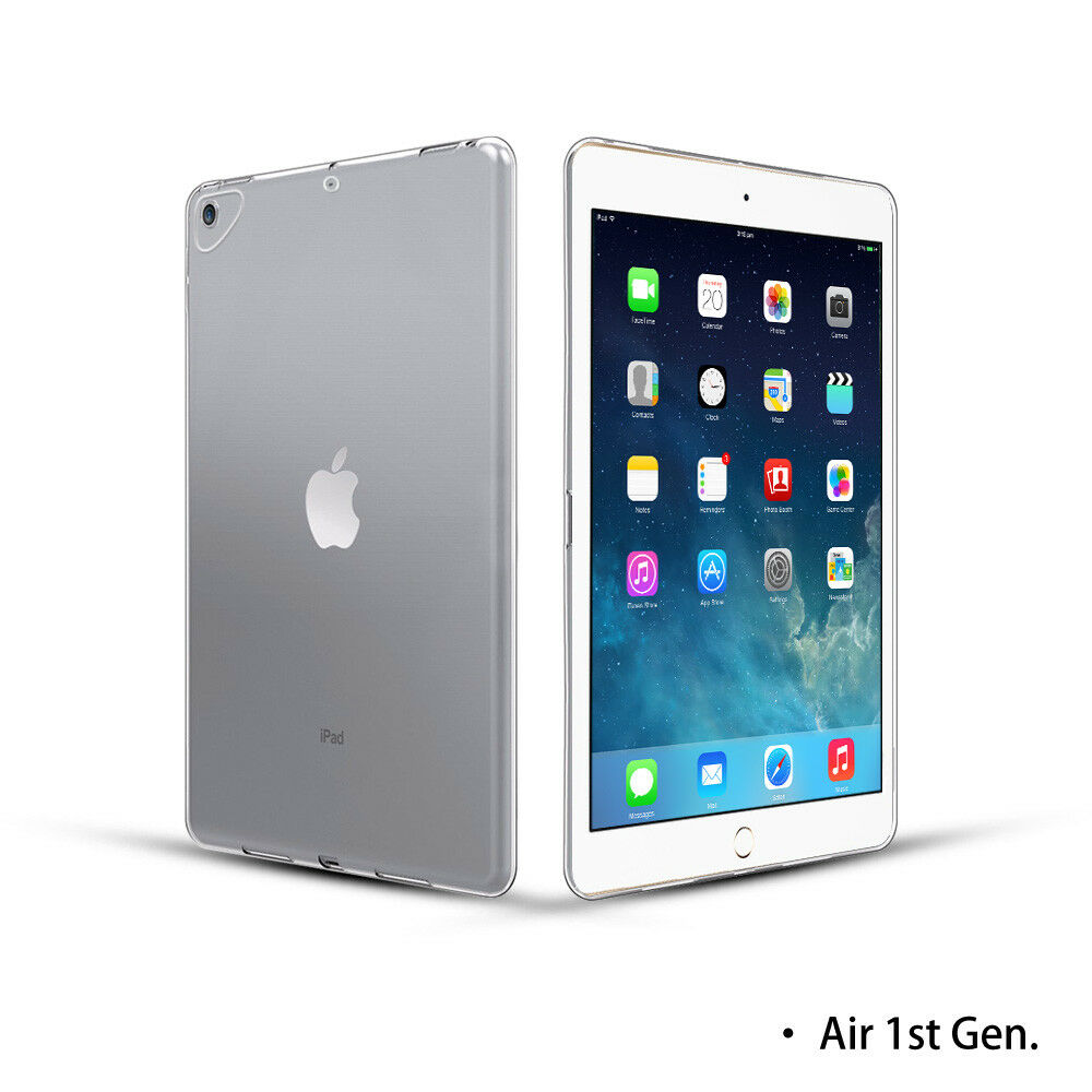 Soft Clear Silicone Case for Apple iPad Pro Air 4 mini 2 3 iPad 5 6 2020 - Eastlakes Electronics