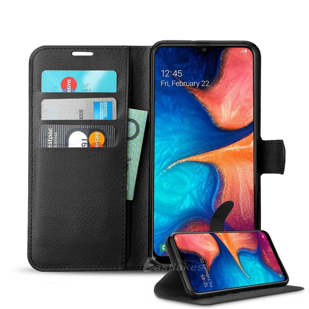 Leather Wallet Card Case For Samsung Galaxy A Series - Eastlakes Electronics