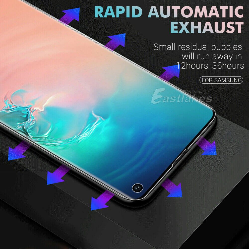 [3 Pack] Hydrogel Screen Protector Samsung Galaxy - Eastlakes Electronics