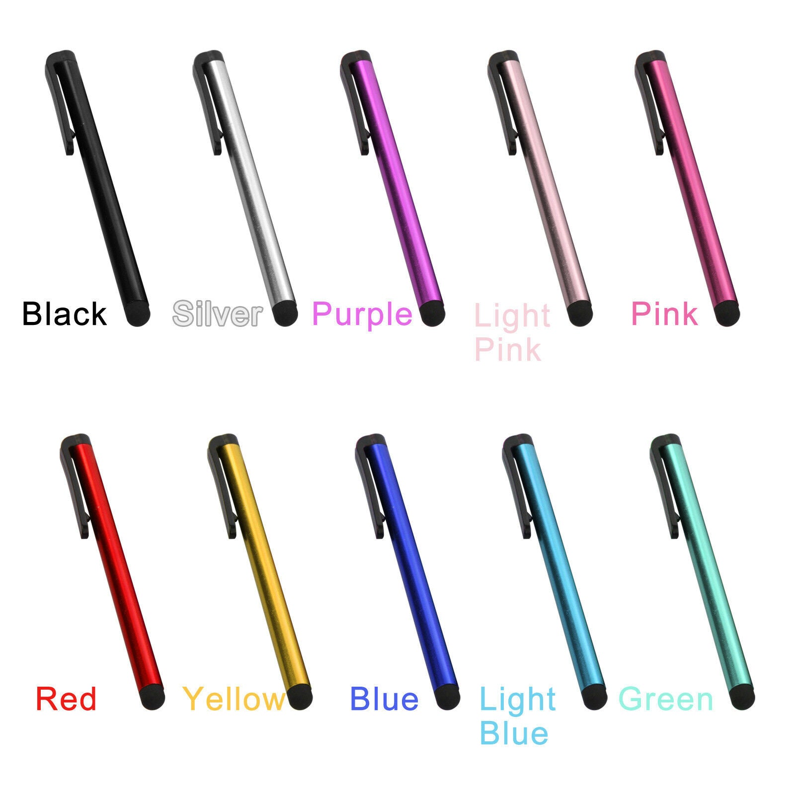 Capacitive Stylus Touch Screen Pen [10 Pack] - Eastlakes Electronics