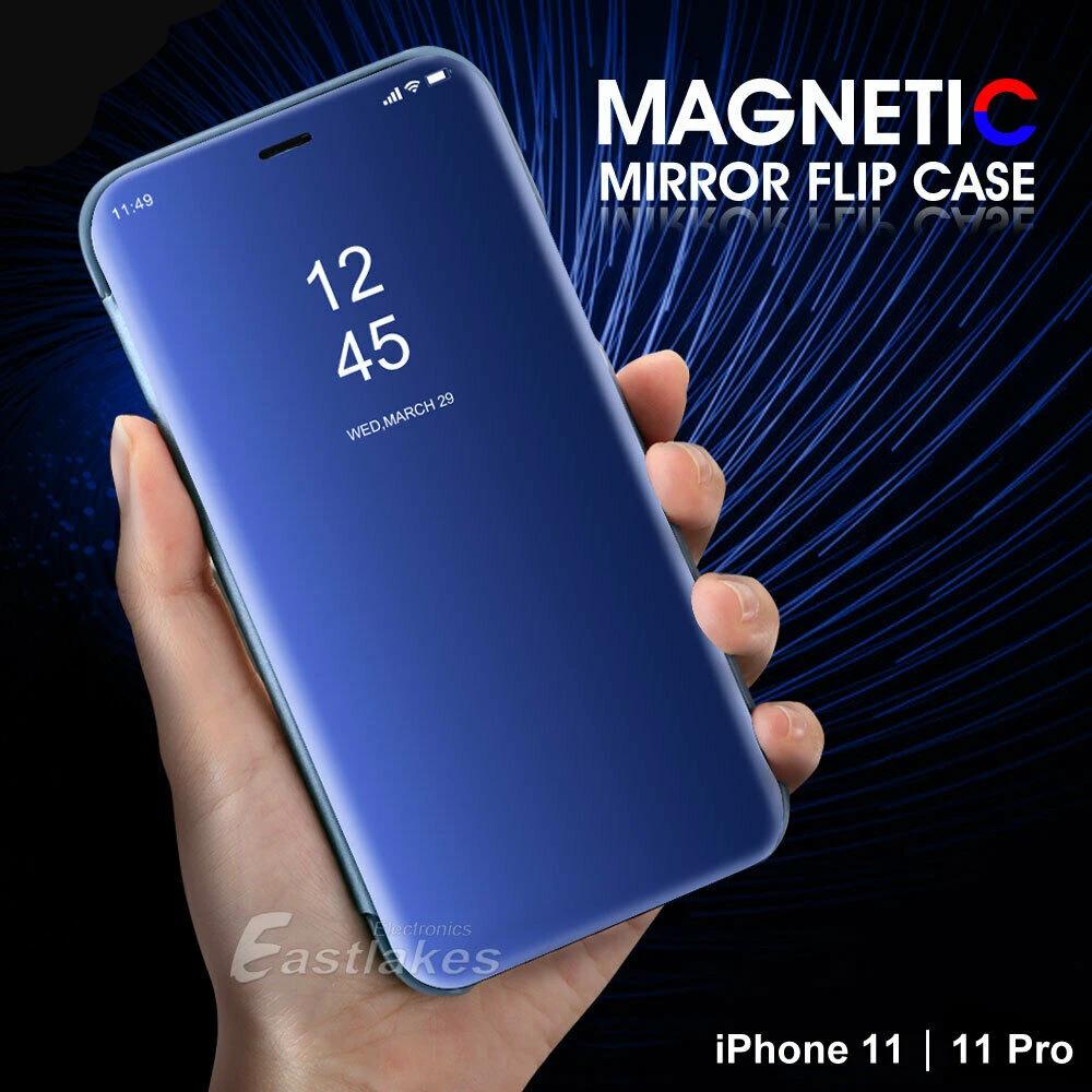 Flip Mirror Case for Apple iPhone 11 Pro Max XS XR 7 8 Plus - Eastlakes Electronics