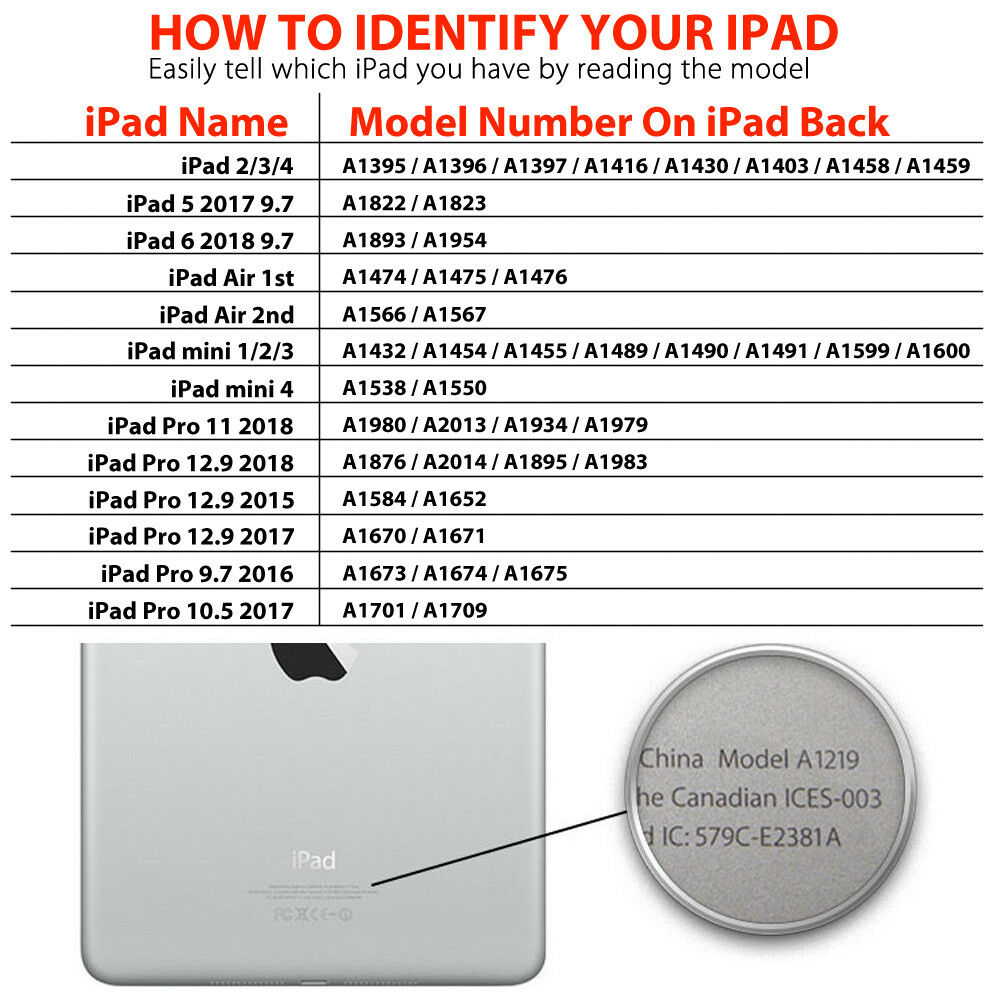 Heavy Duty Protective Cover for Apple iPad 2 3 4 5 6 mini Air - Eastlakes Electronics