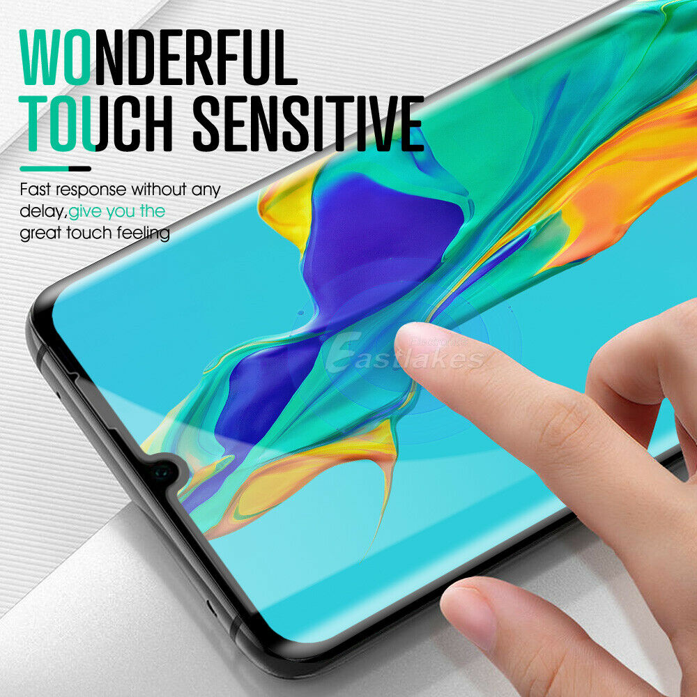 9D Full Coverage Tempered Glass Screen Protector Huawei P30 Pro Mate 30 20 Pro - Eastlakes Electronics