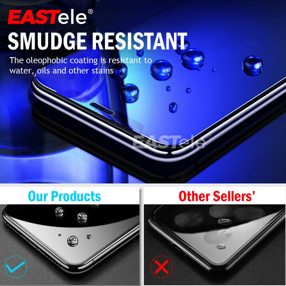 [2 Pack] Eastele iPhone Tempered Glass Screen Protector Gold Label - Eastlakes Electronics