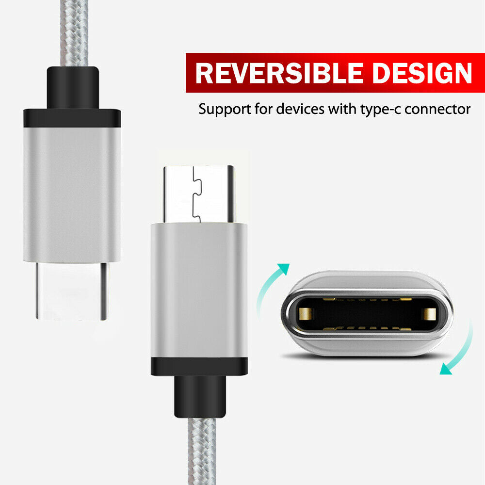 USB 3.1 Type C Fast Charge USB-C Data Cable [4 Lengths] - Eastlakes Electronics
