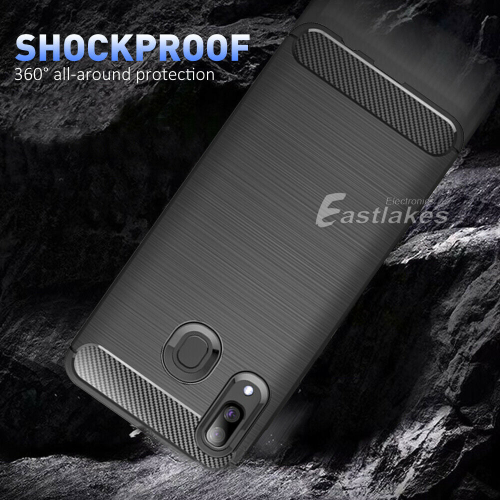 Samsung Galaxy A32 4G A52 A72 A12 A20 A30 A70 A5 2017 Shockproof TPU Case Cover - Eastlakes Electronics