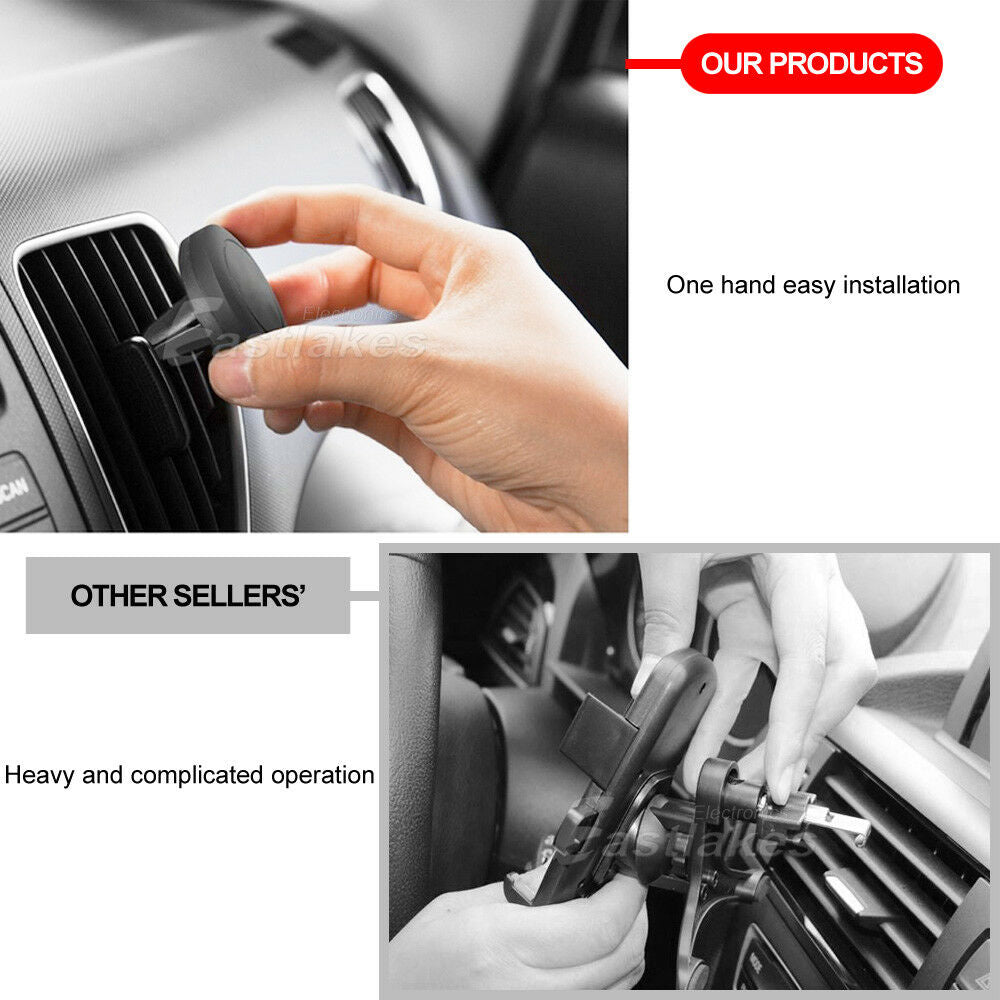 Magnetic Air Vent Car Mount Holder - Eastlakes Electronics