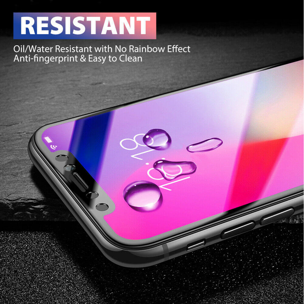 [2 Pack] 6D Apple iPhone 11 Pro XS Max XR SE 8 7 Plus Tempered Glass Screen Protector - Eastlakes Electronics