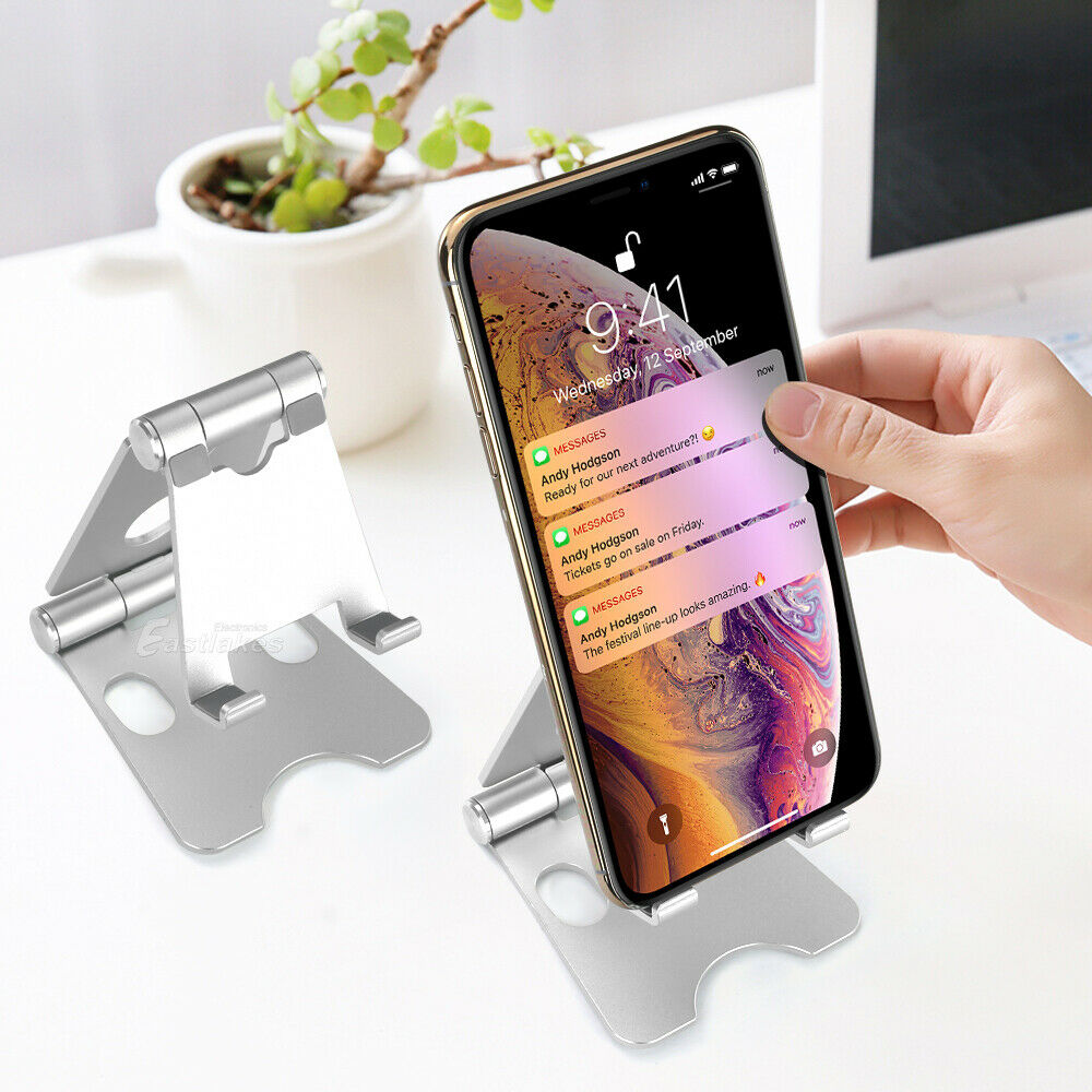 Foldable Aluminium Desk Stand Holder - Eastlakes Electronics