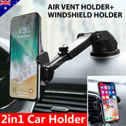 2-in-1 Universal 360° Rotation Car Mount Holder - Eastlakes Electronics