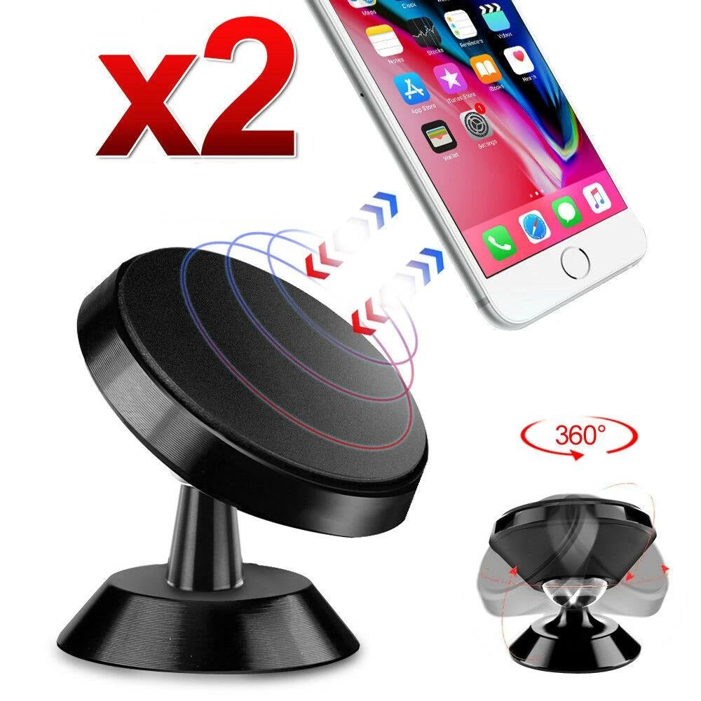 [2 Pack] Magnetic Universal Car Holder Mount - Eastlakes Electronics