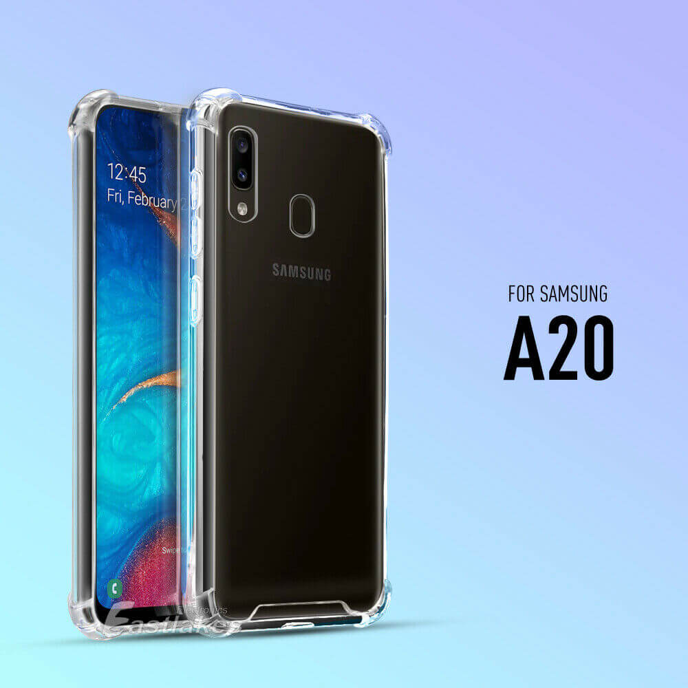 Shockproof Clear Silicone Case for Samsung Galaxy A Series - Eastlakes Electronics