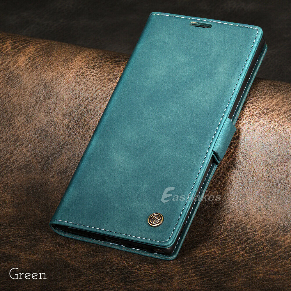 Leather Wallet Case for Samsung S10 Note 10 Plus 5G S20 S21 S22 Ultra - Eastlakes Electronics