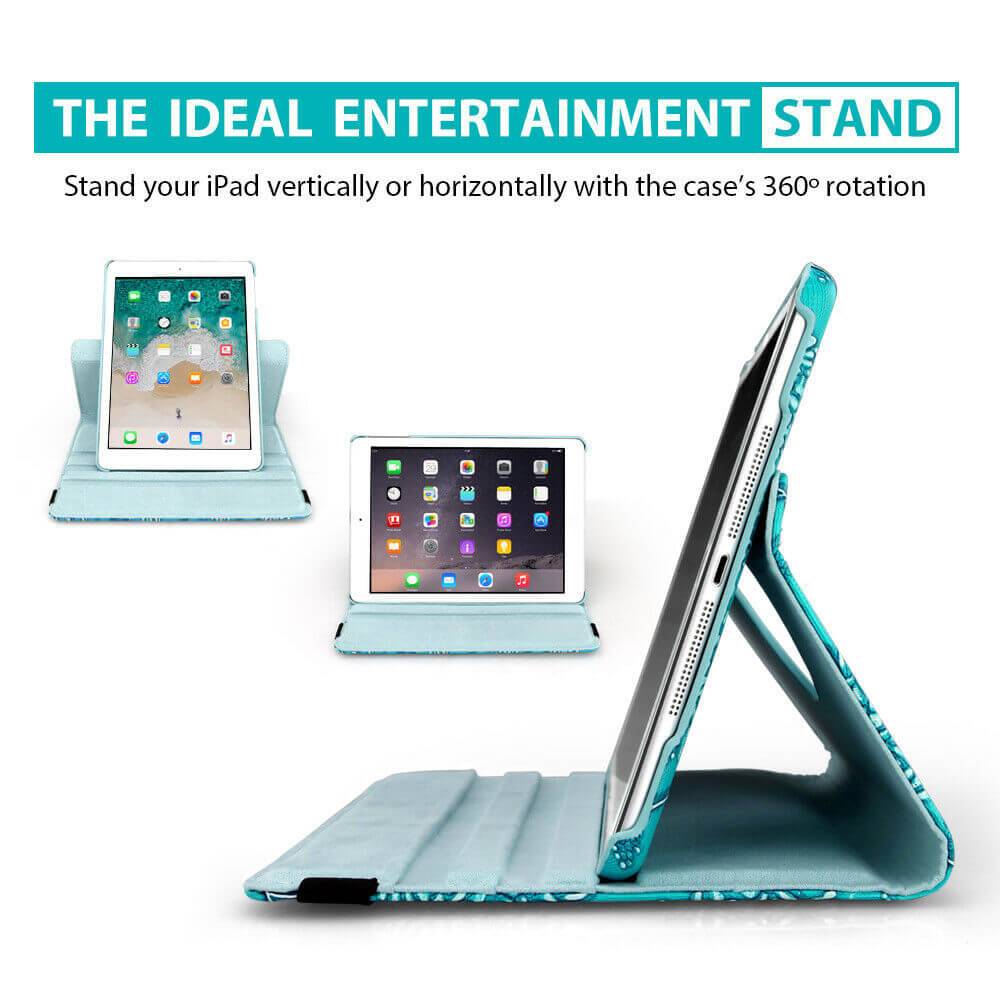 3D Printed Floral Rotate Case for iPad, iPad Pro and iPad Mini - Eastlakes Electronics