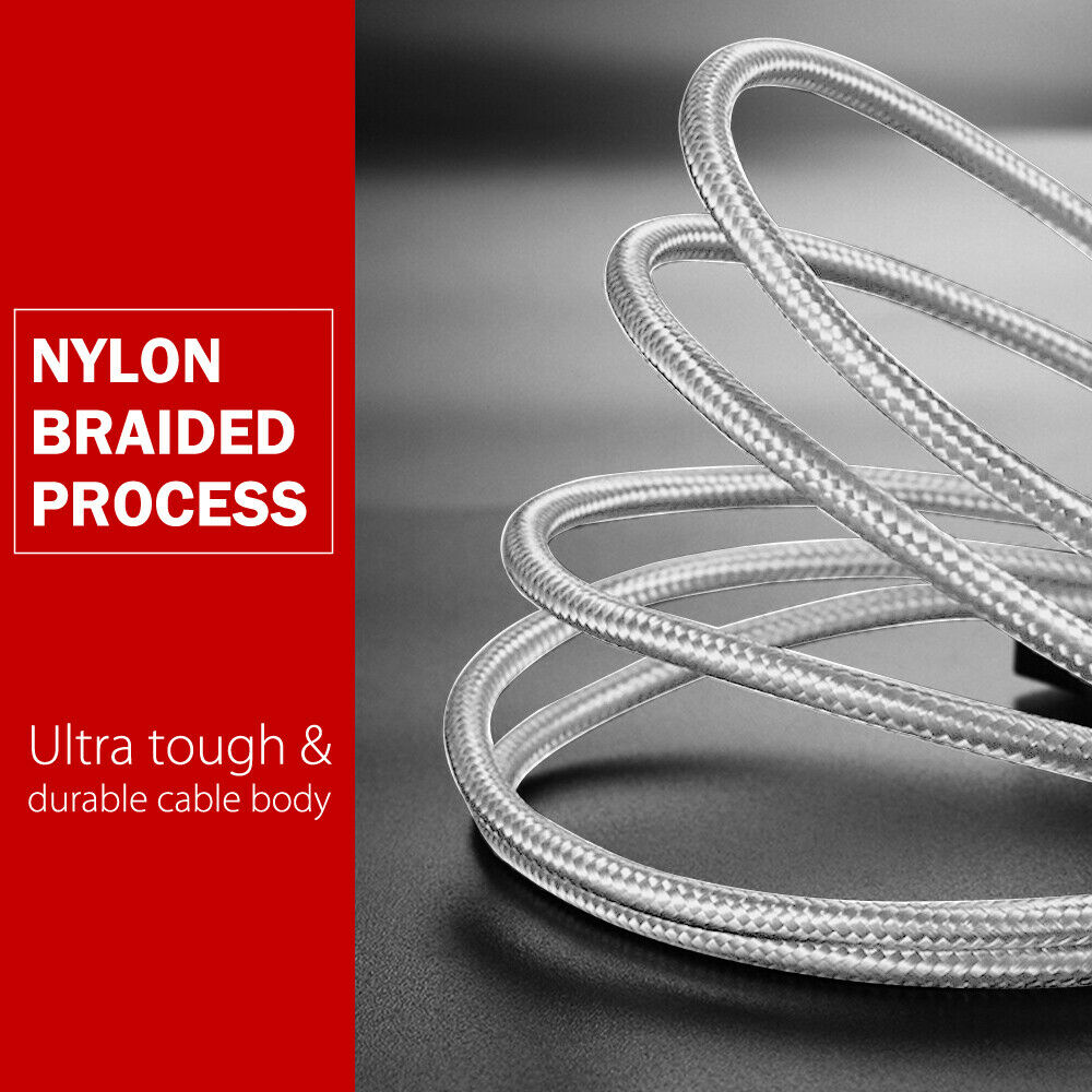 [2 Pack] USB 3.1 Type C Fast Charge USB-C Data Cable - Eastlakes Electronics