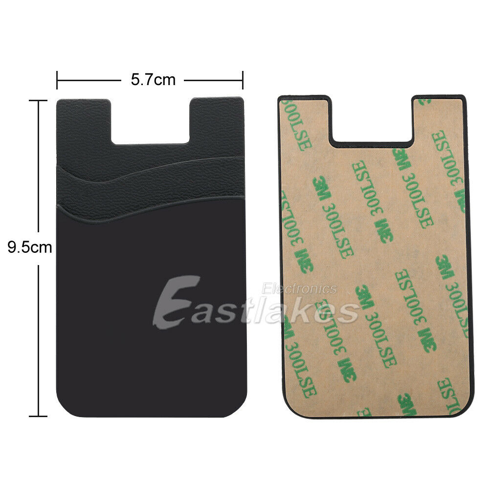 Double Slot Silicone Card Holder Sticker - Eastlakes Electronics