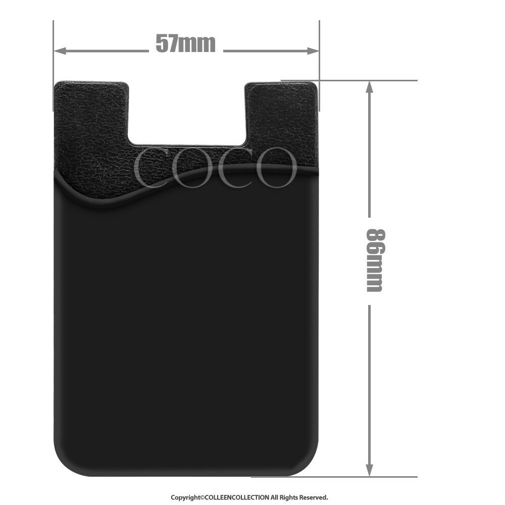 Silicone Back Pocket Card Holder Sticker - Eastlakes Electronics