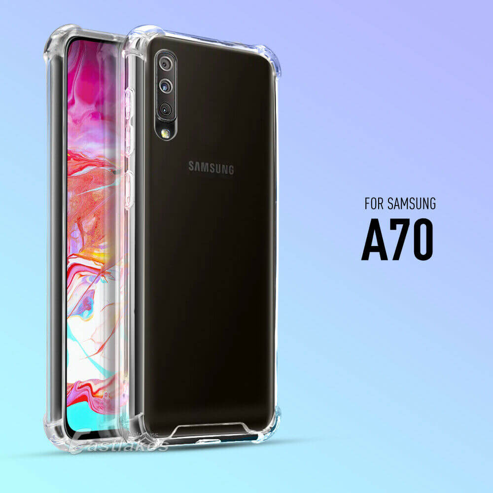 Shockproof Clear Silicone Case for Samsung Galaxy A Series - Eastlakes Electronics