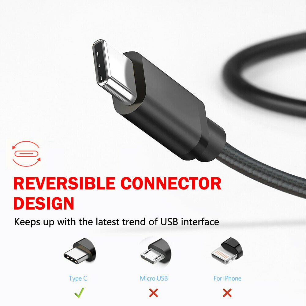 [2 Pack] USB 3.1 Type C Fast Charge USB-C Data Cable - Eastlakes Electronics
