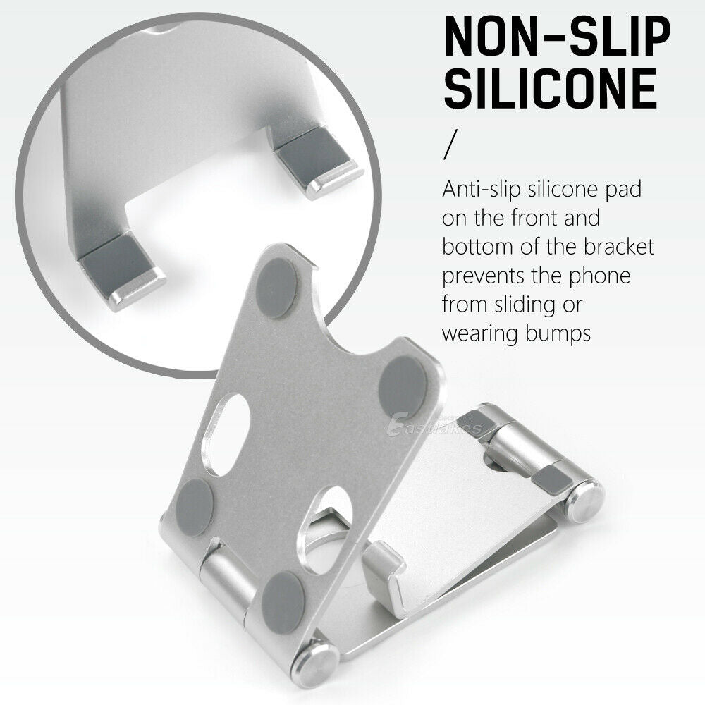 Foldable Aluminium Desk Stand Holder - Eastlakes Electronics
