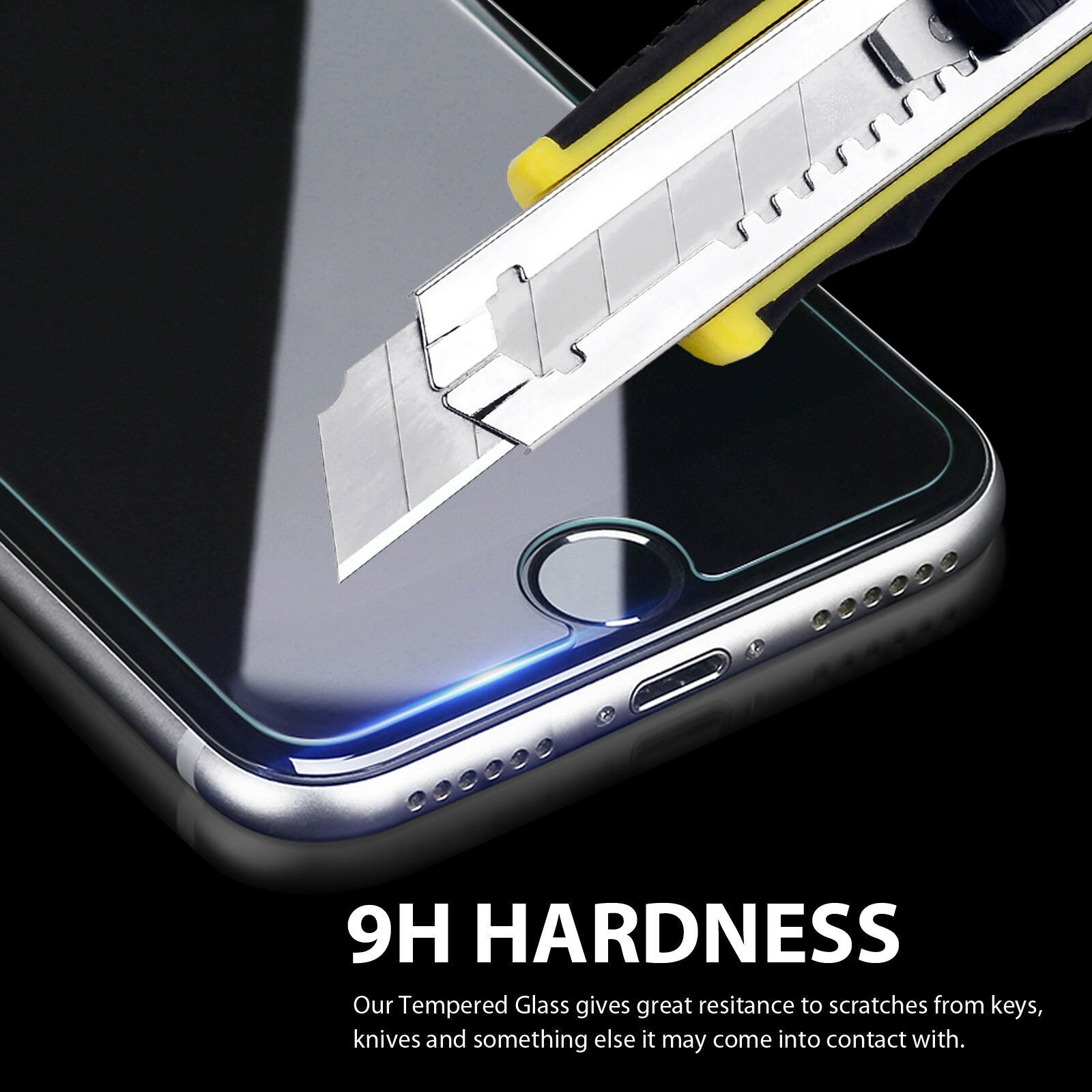 Tempered Glass Screen Protector for Apple iPhone 7 6S Plus - Eastlakes Electronics