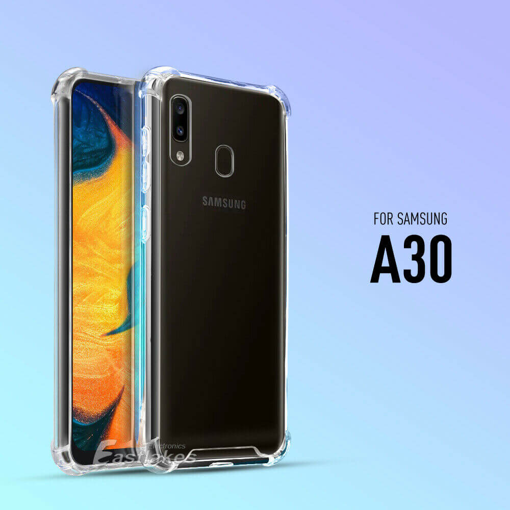 Shockproof Clear Silicone Case for Samsung Galaxy A Series - Eastlakes Electronics