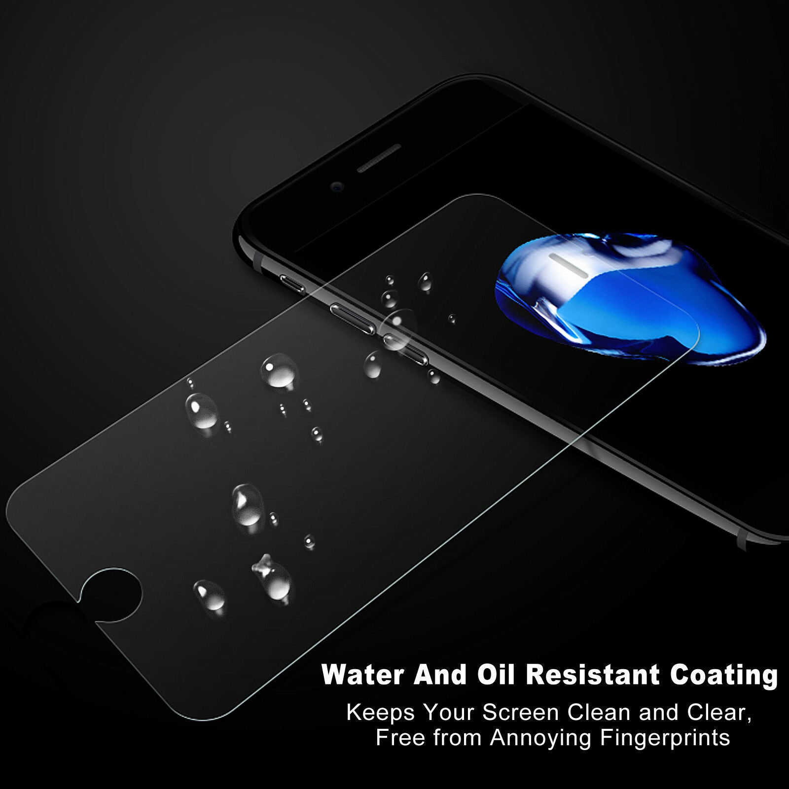 Tempered Glass Screen Protector for Apple iPhone 7 6S Plus - Eastlakes Electronics