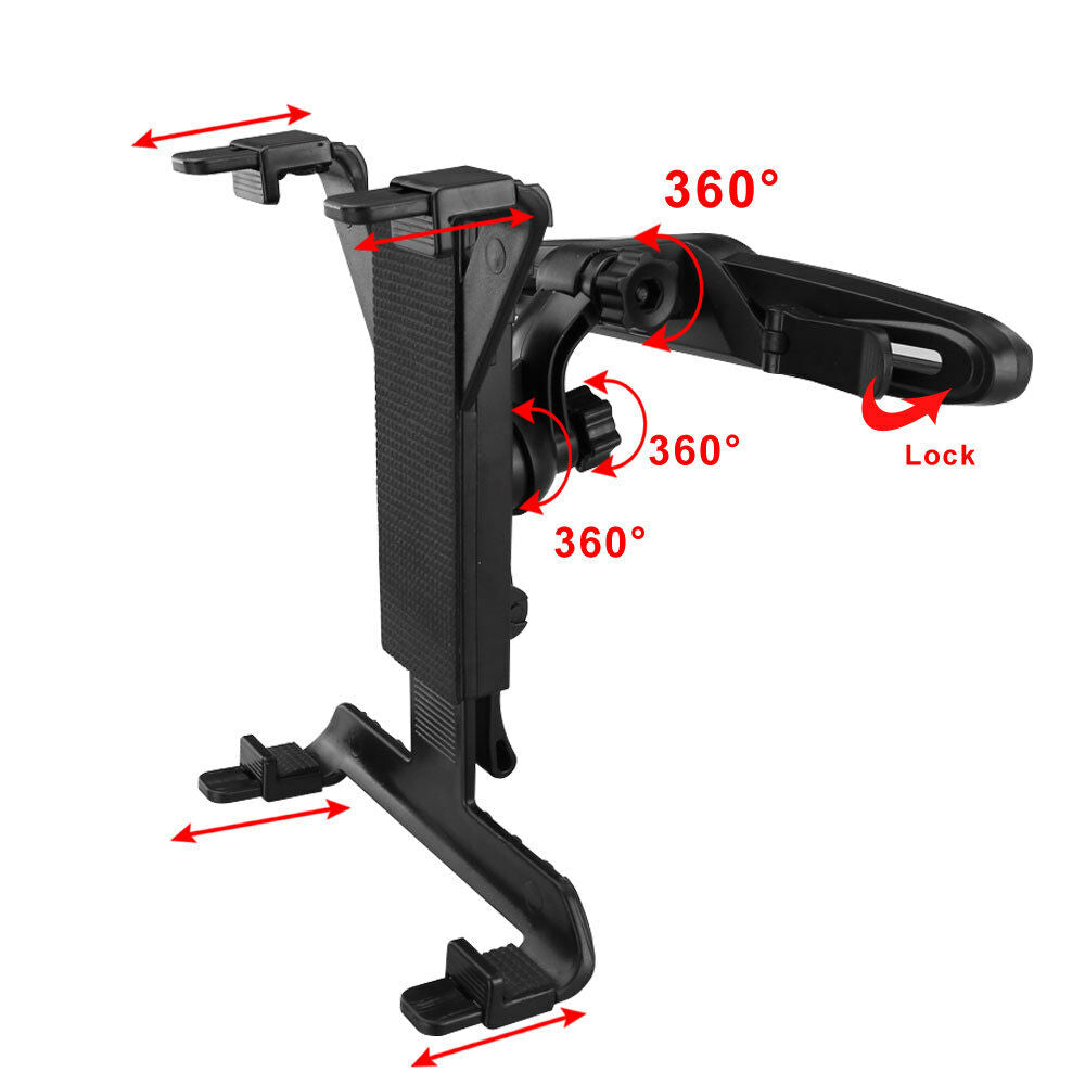Universal Car Headrest Car Holder for 8-12" Tablet - Eastlakes Electronics