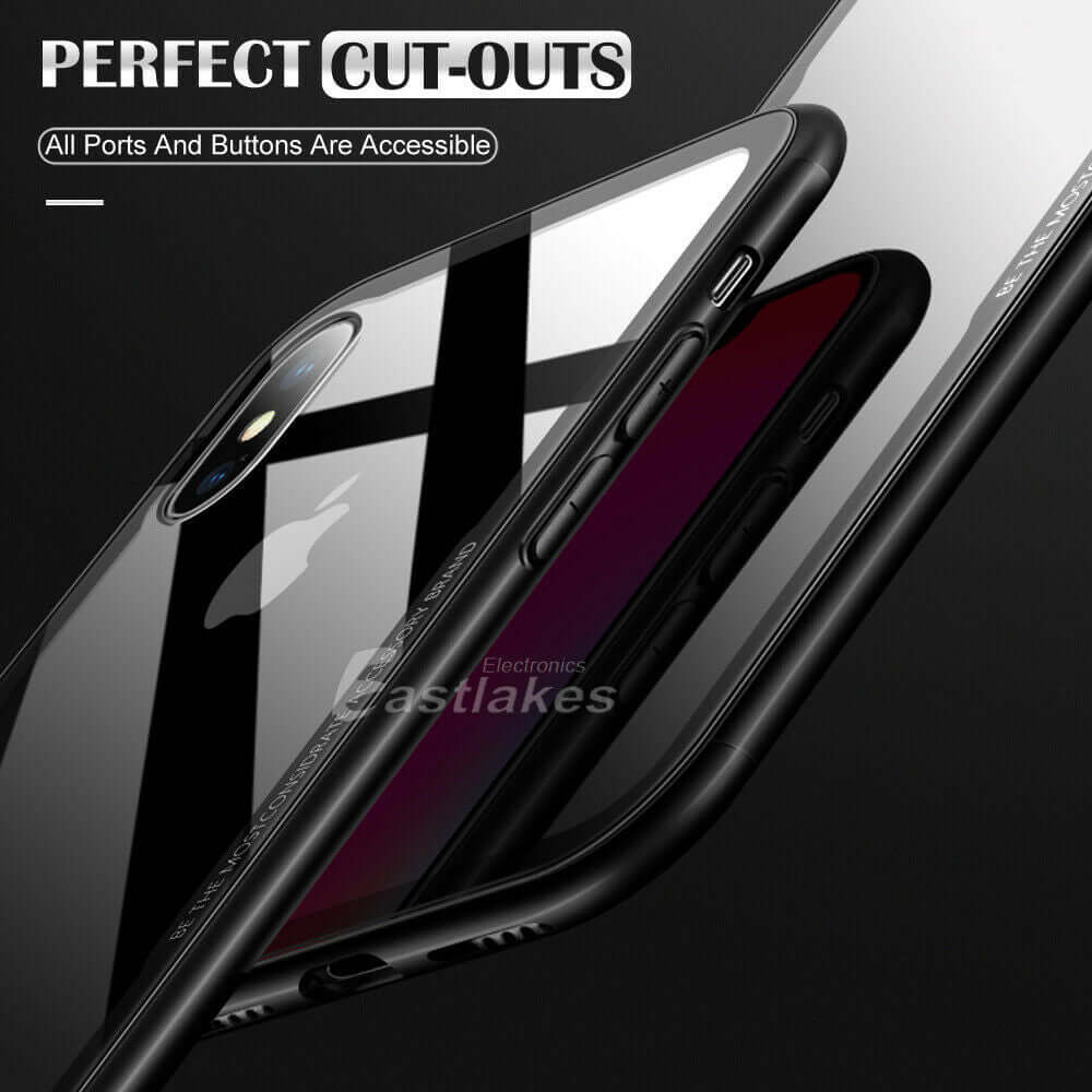 Shockproof Case Cover Hybrid Toughen Glass for Apple iPhone 13 12 11 Pro MAX XS XR 8 7 - Eastlakes Electronics
