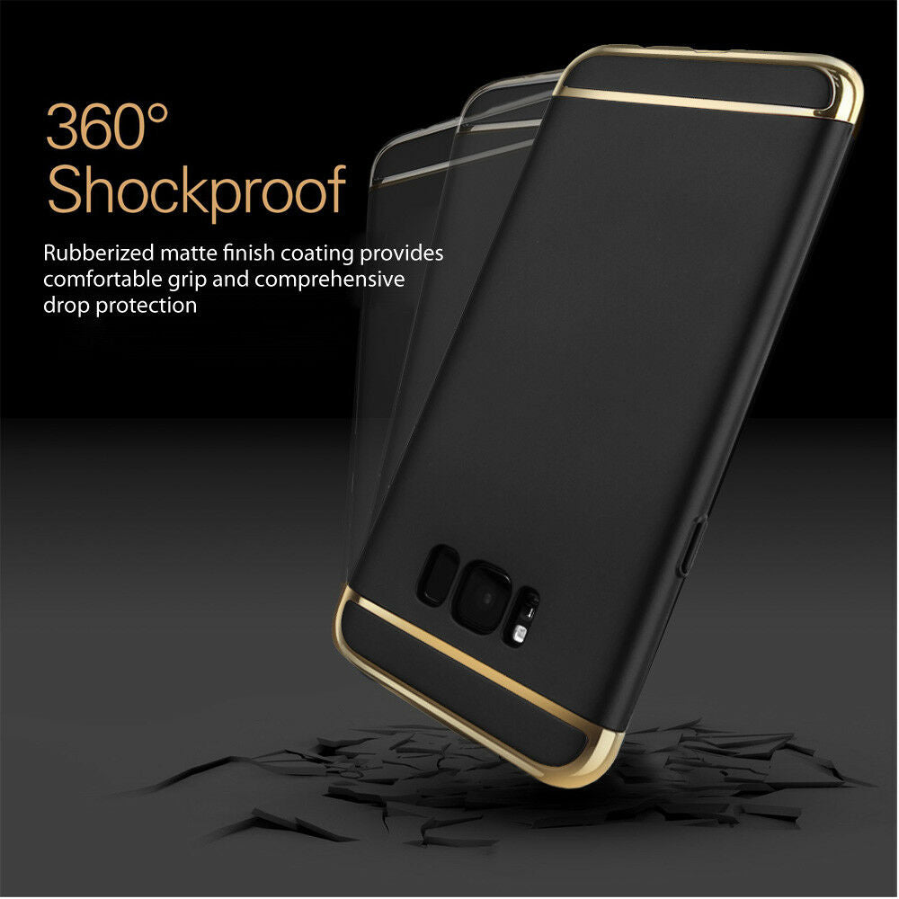 Luxury Shockproof Cover and Hydrogel Set for Samsung Galaxy S20 Ultra S10 Plus 5G - Eastlakes Electronics