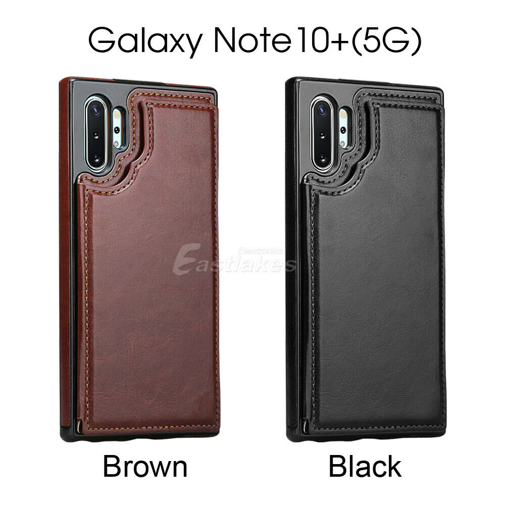 Magnetic Leather Wallet Case for Samsung S22 S21 S20 Note 20 Note 10 Series - Eastlakes Electronics