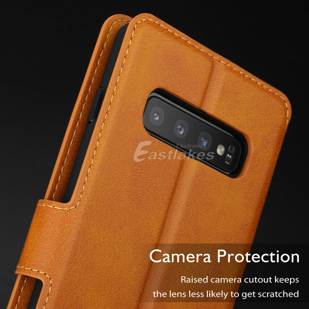 Retro Leather Wallet Case for Samsung Galaxy S10 | S10+ | S20 Ultra | Note 20 | S21 - Eastlakes Electronics