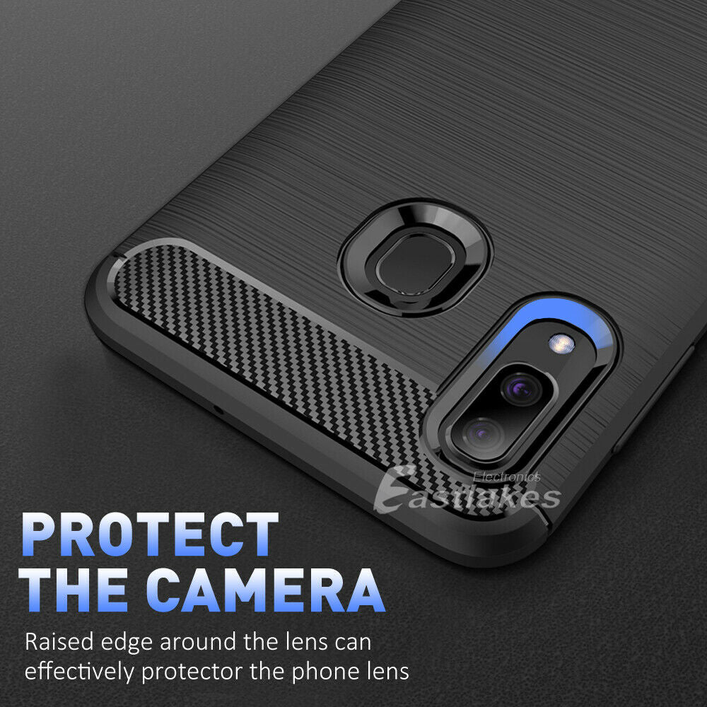 Samsung Galaxy A32 4G A52 A72 A12 A20 A30 A70 A5 2017 Shockproof TPU Case Cover - Eastlakes Electronics
