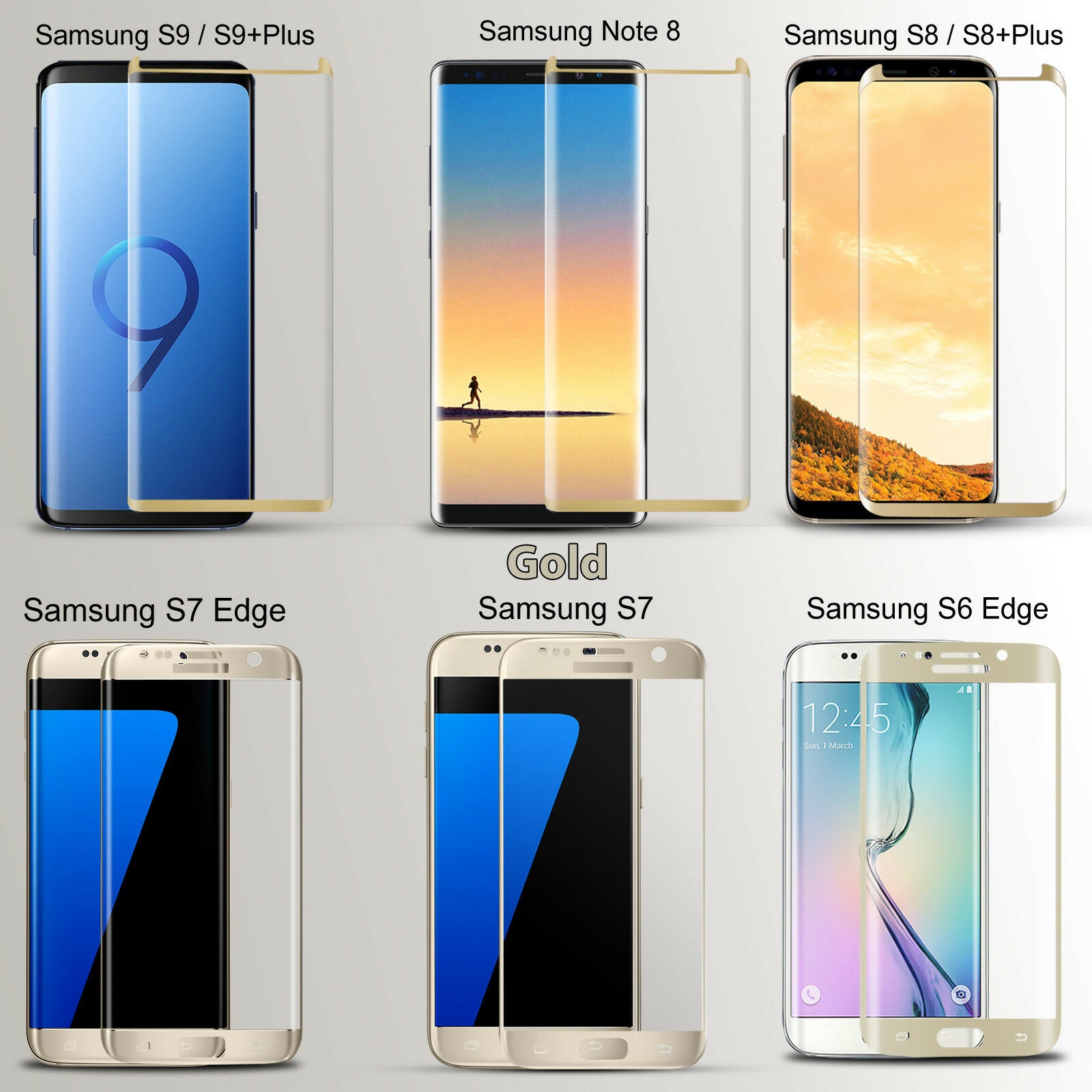 Samsung Galaxy Tempered Glass Screen Protector