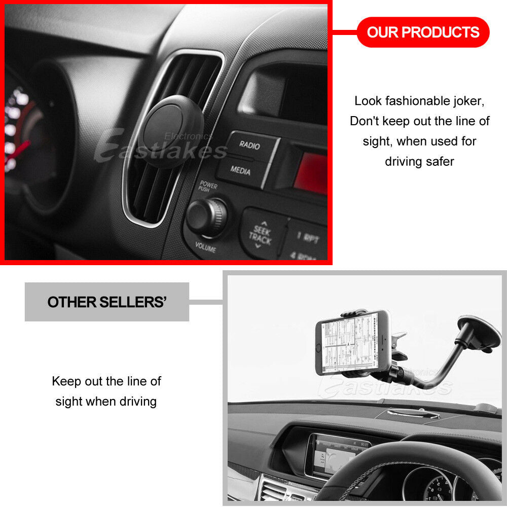 Magnetic Air Vent Car Mount Holder - Eastlakes Electronics