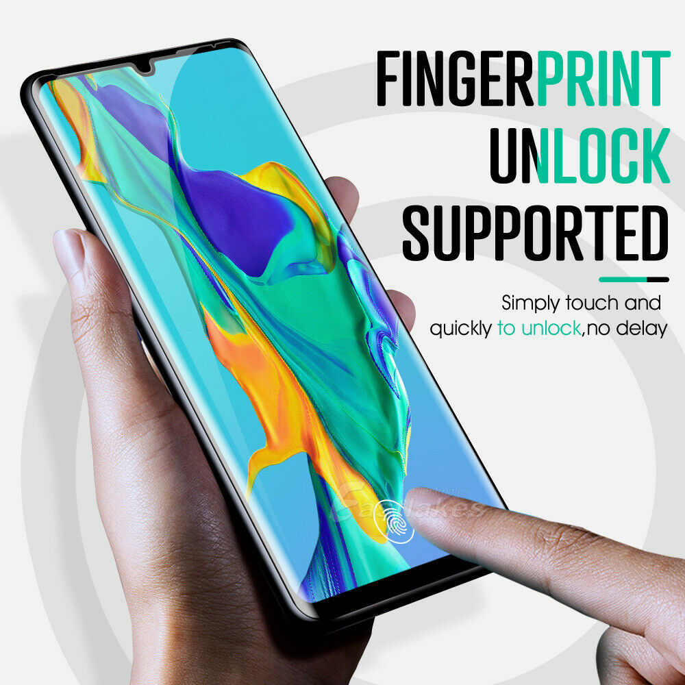 9D Full Coverage Tempered Glass Screen Protector Huawei P30 Pro Mate 30 20 Pro - Eastlakes Electronics