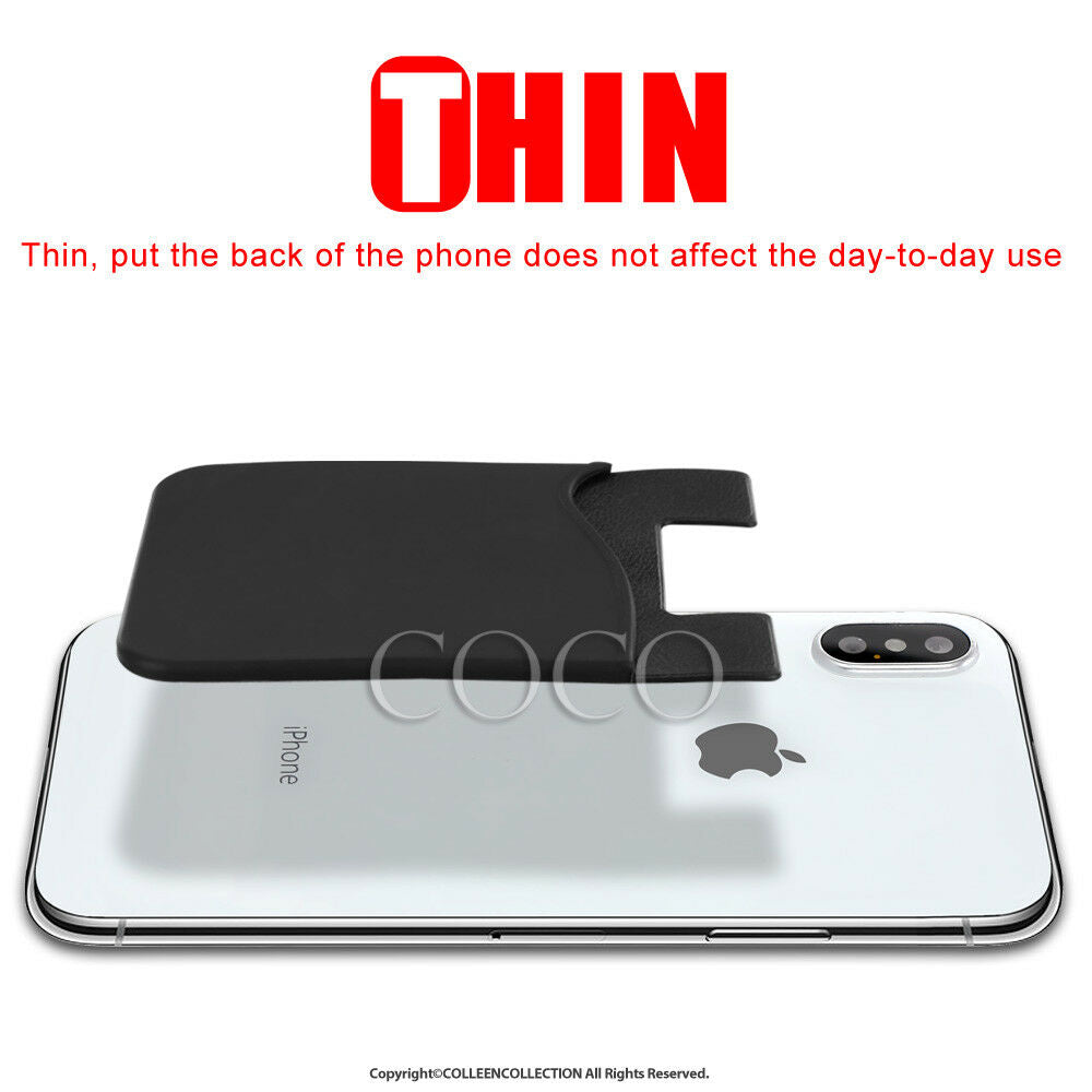 Silicone Back Pocket Card Holder Sticker - Eastlakes Electronics