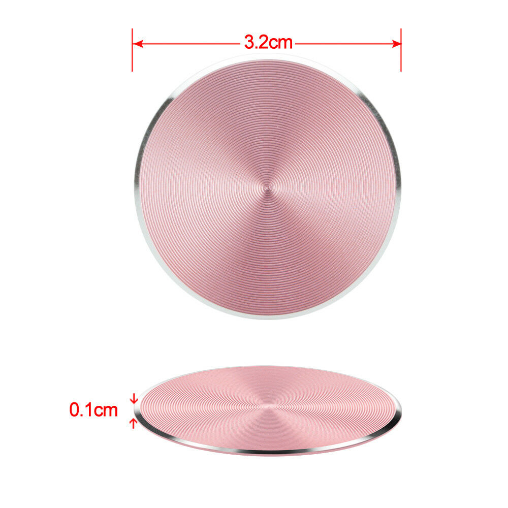 [2 Pack] Universal Metal Ring Holder Plate for Magnetic Mobile Phone Holder - Eastlakes Electronics
