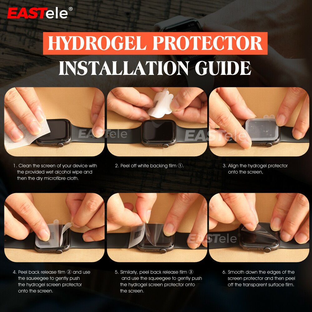 Apple Watch Hydrogel Screen Protector