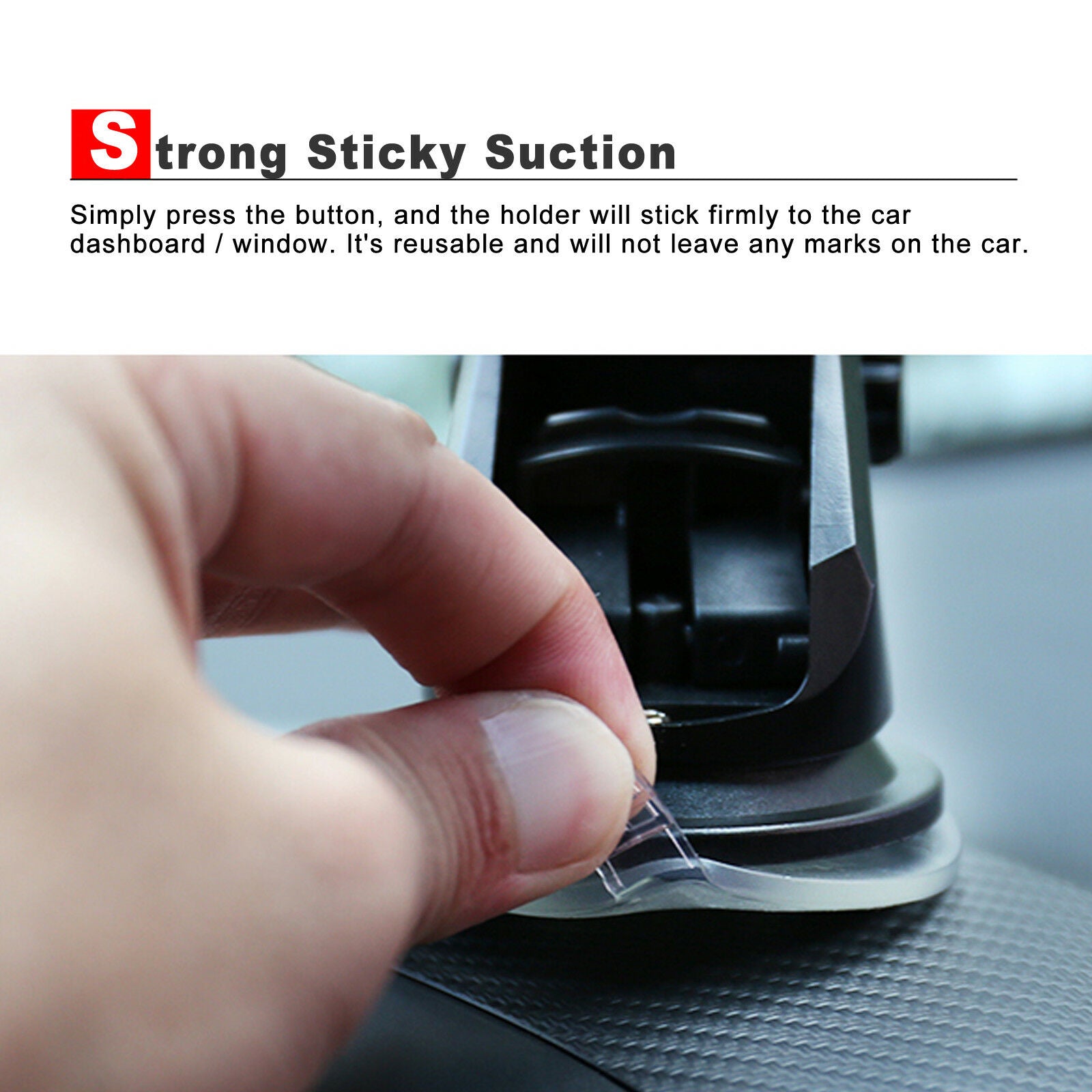 2-in-1 Universal 360° Rotation Car Mount Holder - Eastlakes Electronics