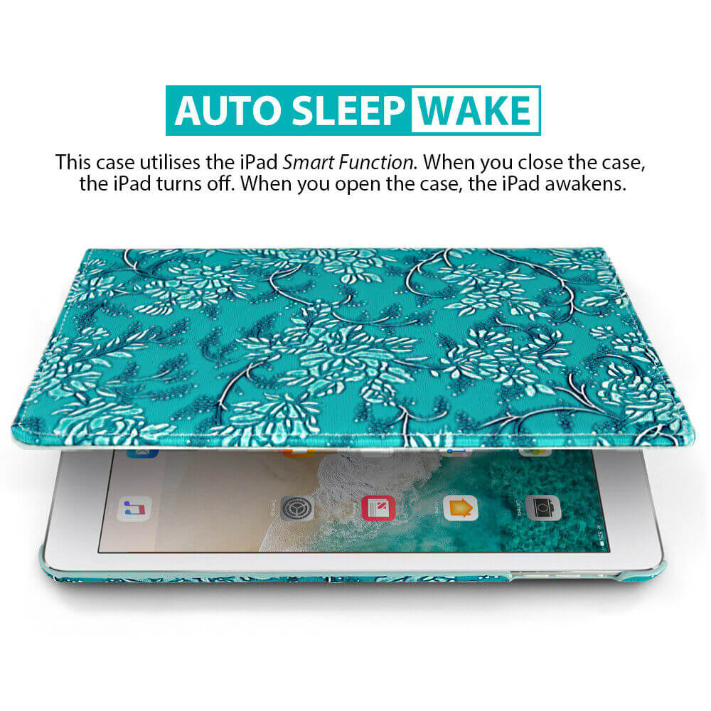 3D Printed Floral Rotate Case for iPad, iPad Pro and iPad Mini - Eastlakes Electronics