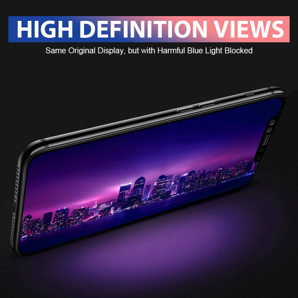 [2 Pack] 6D Apple iPhone 11 Pro XS Max XR SE 8 7 Plus Tempered Glass Screen Protector - Eastlakes Electronics